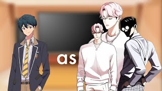 LOOKISM  Masamunekun no revenge react to masamune as James lee [upl. by Marka]