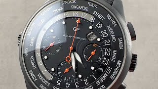 GirardPerregaux WWTC World Time Chronograph for Sincere Watch 4980524663SFK6A Review [upl. by Manvel]