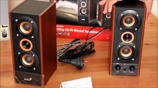 Genius SPHF800A 20 Computer Speaker unboxing and overview [upl. by Aggappora868]