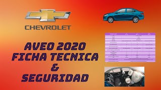 AVEO 2020  Ficha Tecnica [upl. by Leile]