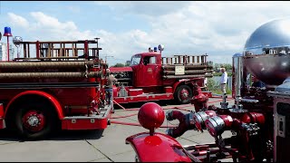 Veteranendag Beroeps Brandweer Rotterdam met maar liefst 3 AhrensFoxen  Nesselande 2024 [upl. by Karoly]