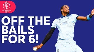 Hits The Bails And Goes For 6  Unbelievable Delivery by Jofra Archer  ICC Cricket World Cup 2019 [upl. by Apoor]