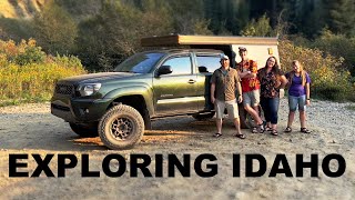 Discovering Hidden Remote Campsites in Idaho  Camp for Free [upl. by Aihsakal]