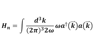 Quantization Of A Free Real Scalar Field  Quantum Field Theory [upl. by Innig]