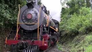 🇧🇷 Locomotiva a vapor 760  760 steam locomotive  2011  Brasil classicvideo [upl. by Ardnad]