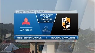 SuperSport Rugby Challenge  DHL Western Province vs Boland Cavaliers [upl. by Gloriana686]