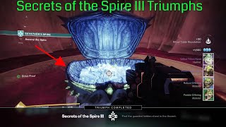 Destiny 2  Find The guarded hidden chest in the Ascent  Secrets of the Spire III [upl. by Lurie]