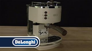 DeLonghi How To First Use Icona [upl. by Cuttie]