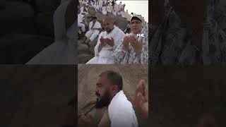 Over 15 million muslims gather on mount Arafat the site of the Prophet Muhammads final sermon [upl. by Cade751]