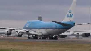 KLM Narita Airport RWY34L Take off  （管制官は男性パイロットは女性） [upl. by Aniroz976]