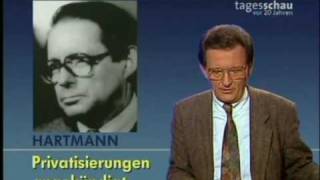 Tagesschauausschnitt vom 24 November 1989 [upl. by Ydiarf]