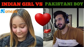 Indian Girl Meets Pakistani Boy  New Omegle [upl. by Ahsinan]