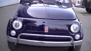 Fiat 500F 1973 dark blueVIDEO wwwERclassicscom [upl. by Jojo]