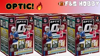 2023 DONRUSS OPTIC FOOTBALL Blaster Box Opening Purple Shock Lots of cool inserts [upl. by Mosby]