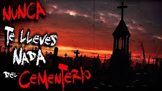 NUNCA TE LLEVES NADA DE UN CEMENTERIO  LA TUMBA ROSA  FRECUENCIA PARANORMAL FP [upl. by Nnaeiluj]