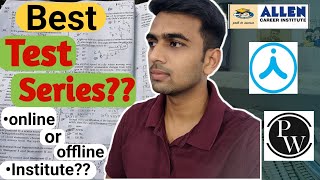 How to choose Best Test Series for Neet 2025💯  Which is better Online or offline🤔 neet neet2025 [upl. by Anne-Corinne]