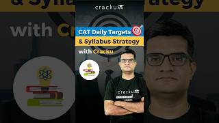 Daily Targets amp Syllabus Strategy To Crack CAT with Cracku [upl. by Haldes724]