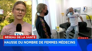 Les femmes médecins prennent d’assaut le réseau de la santé  Explications 12h [upl. by Orodisi]