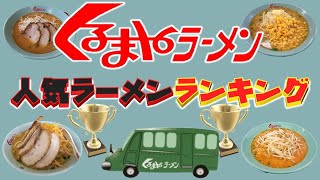 【日本王道ラーメン】くるまやラーメン人気メニューランキング２０２３ [upl. by Song]