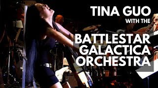 Tina Guo Live  quotApocalypsequot Solo with Bear McCrearys Battlestar Galactica Orchestra 2009 [upl. by Ylelhsa75]