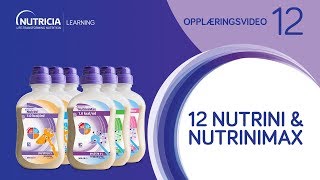 Nutrini amp NutriniMax  standard sondeernæring til barn [upl. by Alekram]