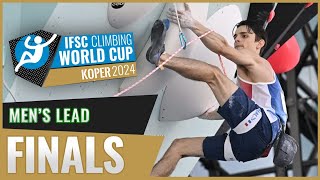 🔥IFSC Men Lead Final Koper 2024 World Cup🔥 [upl. by Burrill]