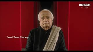 Berger Paints  Leadfree Commercial with Anwar Maqsood [upl. by Erickson]