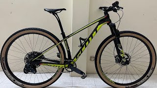 Đã bán SCOTT SCALE 930 Carbon TaiWan Sram GX AXS XTR 4 piston Phuộc FOX size S29 ĐT 0395727827 [upl. by Firman]