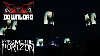 Bring Me The Horizon ft Amy Lee  Butterflies  Nihilist Blues Download Fest UK 2023 [upl. by Vinnie]