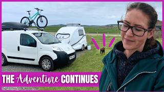 Island Road Trip Moving Campsite with my Dog and GoPod  Outer Hebrides Part 17  VLOG 36 [upl. by Gagliano]