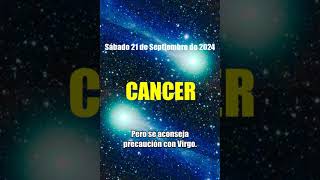 Sábado 21 de Septiembre de 2024 cancer HOY PUEDE SER TODO suerte✅ tarot cancer horoscopo [upl. by Arsuy]