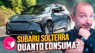 SUBARU Solterra 728kWh ecco i CONSUMI REALI NE VALE LA PENA [upl. by Chafee]