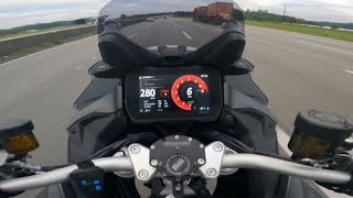 Ducati Multistrada V4S Top Speed  Melhor Big Trail do Momento [upl. by Safier]