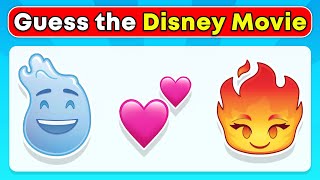 Guess The Disney Movie By Emoji 🎬  Emoji Movie Quiz 2023 [upl. by Trini]