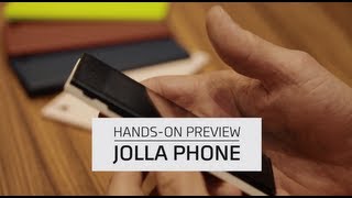 Jolla Launches First Sailfish OS Smartphone  HandsOn Demo [upl. by Asilim]