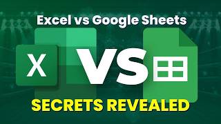 Excel vs Google Sheets Secrets Revealed 2024 [upl. by Grubman]