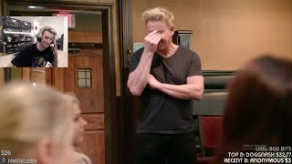 Xqc Reacts to Gordan Ramsay’s MOST BRUTAL critiques [upl. by Mccowyn]