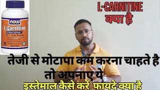 What is LCarnitine in Hindi  Cheapest Fat Burner at Chemist  Fat Burning Supplements [upl. by Wescott884]