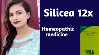 Silicea useshomoeopathic medicine for siliceasilicea homoeopathic medicine  silicea 12x symptoms [upl. by Catrina]