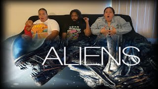 Aliens 1986  Reaction FIRST TIME WATCHING [upl. by Conroy738]