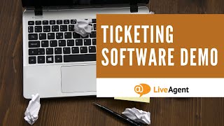 LiveAgent Ticketing Software Demo [upl. by Eelik]