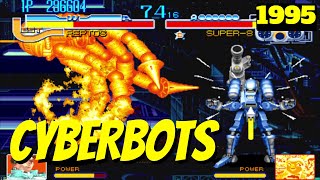 Cyberbots Fullmetal Madness  1995 CP System II Arcade Version [upl. by Haslett]