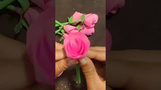 DIY Paper Flower Crafting How to Make Beautiful Pink Roses – Easy StepbyStep Tutorial [upl. by Aldis]