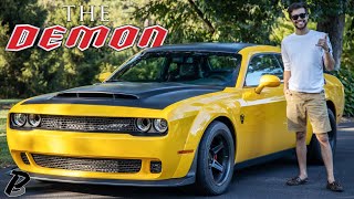 2018 Dodge SRT Demon Challenger Review [upl. by Gilletta]