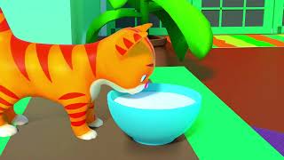 The Smart Cat song  Cat Song Meow Meow  Nursery Rhymes  kids songs [upl. by Laemaj674]