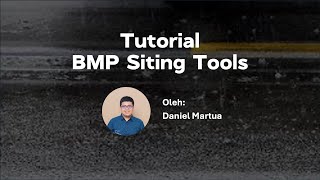 Tutorial Input Data BMP Siting Tools [upl. by Norval]