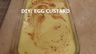 DIY  Egg Custard [upl. by Ttsepmet]