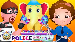 ChuChu TV Police Saving The Magical Elephant  ChuChu TV Police Fun Cartoons for Kids [upl. by Komsa]