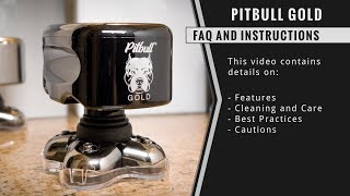 The Best Mens Electric Shaver Skull Shaver Pitbull Gold FAQ Instructions and Tips [upl. by Annahsar]