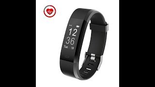 Vigorun YG3 Fitness Tracker with Heart Rate Monitoring [upl. by Weikert161]